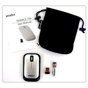 perixxʥڥå 2.4GHzΰ磻쥹Υޥ PERIMICE-706 ХåȲ2
