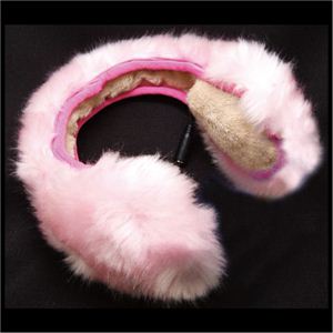 音楽が聞けるイヤーマフ Mu-Muff（ミューマフ） AR-MUM フィッシャーピンク - 拡大画像