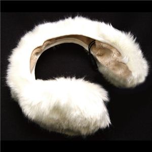 音楽が聞けるイヤーマフ Mu-Muff（ミューマフ） AR-MUM ミルキーホワイト - 拡大画像