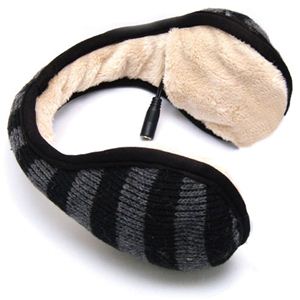 音楽が聞けるイヤーマフ Mu-Muff（ミューマフ） AR-MUM カジュアルボーダー - 拡大画像