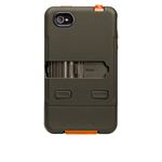 米国軍用規格 iPhone4/4Sケース TANK CM016802 ミリタリーグリーン×オレンジ