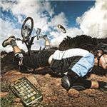 米国軍用規格 iPhone4/4Sケース TANK CM016802 ミリタリーグリーン×オレンジ