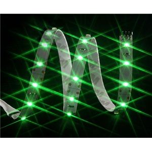 VIZO（ビゾ） LEDテープ（50CM） ターコイズグリーン LED-GR-500E（LED／グリーン／50CM）