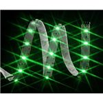 VIZO(ビゾ) LEDテープ(50CM) ターコイズグリーン LED-GR-500E(LED/グリーン/50CM)