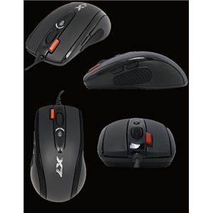  【ゲームマウス】OSCAR XL-750BK-J1