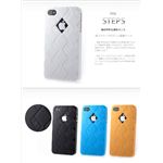 【iPhone4/4Sケース】Steps（ステップス） WHITE Step4s-WH