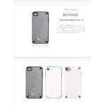【iPhone4/4Sケース】Lafeada（ラフィーダ） Armor（アーマー） ARMOR4S-BB（ブラック＆ブラック）