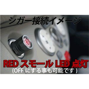 【シガー接続パワーライト】ZESTY JAPAN（ゼスティー ジャパン） LED TypeR ネロ F140-Nero（BLACK）