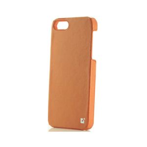 【iPhone5専用ケース】G LEATHER (ジーレザー)P5CL-OR◆オレンジ