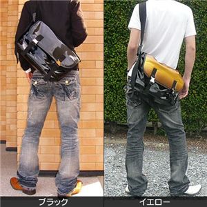 メッセンジャー バッグ ダブルオープンメッセンジャー イエロー