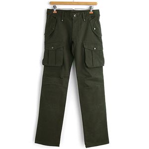 ツイルカーゴパンツ カーキMサイズ - 拡大画像