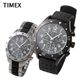 TIMEX(タイメックス) Tシリーズ シティスポーツ メンズ クロノグラフ ブレスウォッチT2M T2M706/ブラック×シルバー - 縮小画像5