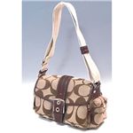 COACH(������) �ϥ�ץȥ� ������������� �����ͥ��㡼 �ݥ��å� �ե�å� �Хå� �֥饦�� 11950