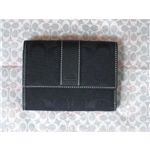 COACH(������) �����ͥ��㡼 ����ѥ��� ����å� 3���ޤ���� �֥�å� S6054
