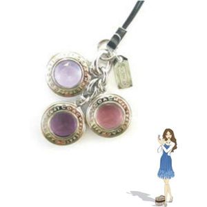 COACH(コーチ) 携帯ストラップ マルチ グラス スナップス ランヤード 92346 - 拡大画像