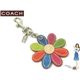 COACH（コーチ） キーホルダー シグネチャー フラワー チャーム キーフォブ 92421 - 縮小画像1