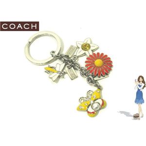 COACH（コーチ） キーホルダー スプリング タイム メドウ ミックス キーフォブ 92281 - 拡大画像