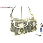 COACH(コーチ) レガシー シグネチャー ショルダー バッグ ホワイト 12869