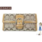 COACH�ʥ������� �����ۡ� �����ͥ��㡼 �����å��֥å� �����ޤ�Ĺ���� �֥饦�� 42139��������ϣƣ�