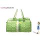 COACH(コーチ) ヘリテージ ストライプ ジップ サッチェル グリーン 13190 - 縮小画像1