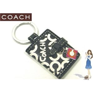 COACH(コーチ) キーフォブ オプ アート プリント ピクチャー フレーム 92438 - 拡大画像