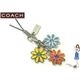 COACH(コーチ) ストラップ ポップ カラー ペーブ ディジーズ セルフォン ランヤード マルチカラー 60139 - 縮小画像1