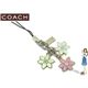 COACH(コーチ) ストラップ トランス ルーセント マルチ フラワー ミックス セルフォン ランヤード 92316 - 縮小画像1