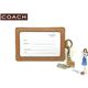 COACH(コーチ) IDカードネックストラップ シグネチャー ランヤード イエロー 60357 - 縮小画像1