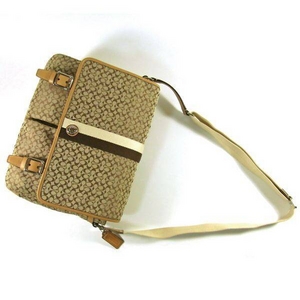 COACH(コーチ) メッセンジャーバッグ ボヤージュ シグネチャー カーキ 70183 COACH(コーチ) メッセンジャーバッグ ボヤージュ シグネチャー カーキ 70183