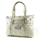 COACH（コーチ） トートバッグ POPPY オプ アート ルレックス グラム シルバー／ガンメタル 14439 - 縮小画像5
