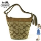 COACH（コーチ） ショルダーバッグ シグネチャー ダッフル ブラウン 13358 - 縮小画像1