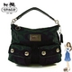 COACH（コーチ） バッグ POPPY ポピー シグネチャー サティーン ポケット ホーボー ブラック 14570 - 縮小画像1