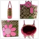 COACH(コーチ) トートバッグ ブリーカー シグネチャー フラワー アップリケ ピンク 14724 - 縮小画像3
