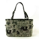 COACH(コーチ) トートバッグ ホース キャリッジ プリーテッド イーストウエスト ギャラリー ブラック 14629 - 縮小画像2