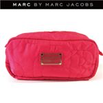 【NEW】MARCBY MARCJACOBS(マークバイマークジェイコブス) ナイロン ロング コスメティック ポーチ ピンク