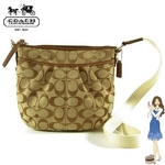 Coach(������) �Хå� �����ͥ��㡼 �ץ꡼�ƥå� �������󥰥ѥå� �֥饦�� 42835