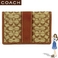 【入荷待ち】
            Coach(コーチ) 定期入れ シグネチャー カードケース ブラウン 60355