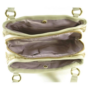 Coach(コーチ) バッグ クリケット アウトライン シグネチャー ラージ サッチェル ライトカーキ 1360