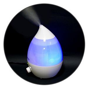 小さいボディでたっぷり加湿 パワードロップmini ホワイト