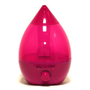 小さいボディでたっぷり加湿 パワードロップmini ピンク