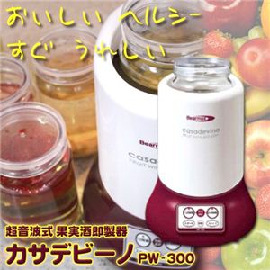 【送料無料】 超音波式 果実酒即製器 カサデビーノ FW-300