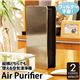 縦横どちらでも使える空気清浄機　Air　Purifier　CLV-219　ステンレス