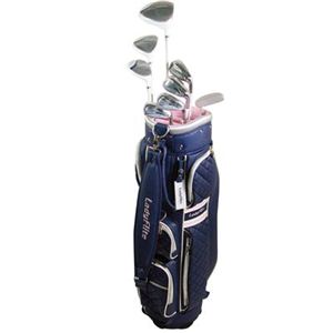 ASAHI Golf（朝日ゴルフ） ゴルフクラブ LADY FLITELFH-725 2W+UT+4I+PT+HC NV／WH 【セットクラブ】