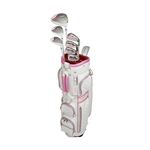 ASAHI Golf（朝日ゴルフ） ゴルフクラブ LADY FLITELFH-725 2W+UT+4I+PT+HC WH／PK 【セットクラブ】