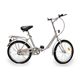 折り畳み自転車 20インチ シルバー - 縮小画像1