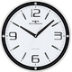 TECHNOS（テクノス）　型壁掛け時計　W-538　WH（ホワイト）