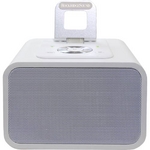 かわいいキューブ型の iPhone／iPod対応スピーカー SG-A11 ホワイト