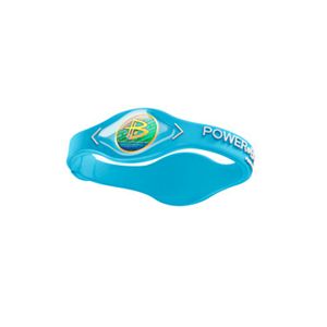 パワーバランス【日本正規品】【30日間保証付】(アクアブルー/ホワイト Mサイズ)