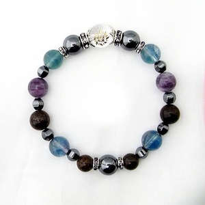 全体運アップ♪パワーストーン天然石オリジナルブレスレット-SUNバランス Lサイズ
