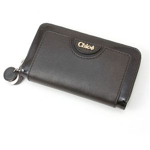 Chloe(クロエ) ラウンドファスナー長財布 8HP560_ブラック - 拡大画像